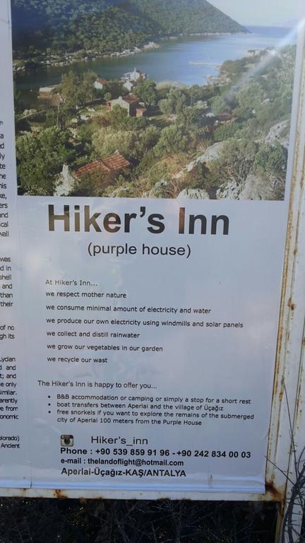 Hiker'S Inn-Purple House Kaleüçağız Dış mekan fotoğraf